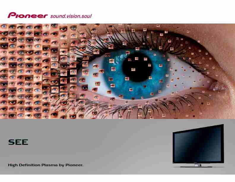 Pioneer Flat Panel Television pmn-page_pdf